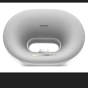 Philips Model DS 3000 30 Pin iPod/iPhone Speaker Dock White/Gray Only
